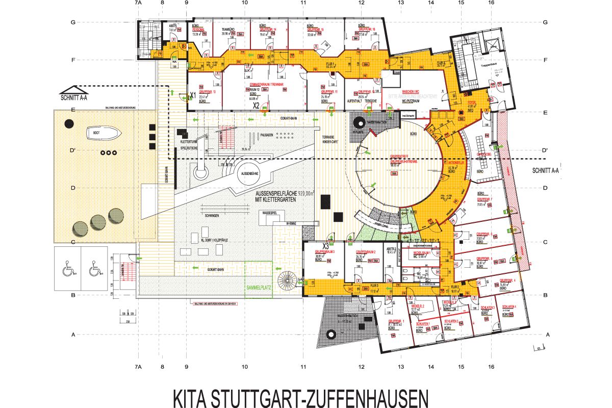 Kita Stuttgart-Zuffenhausen "belle terrasse" - Kittelberger Architekt